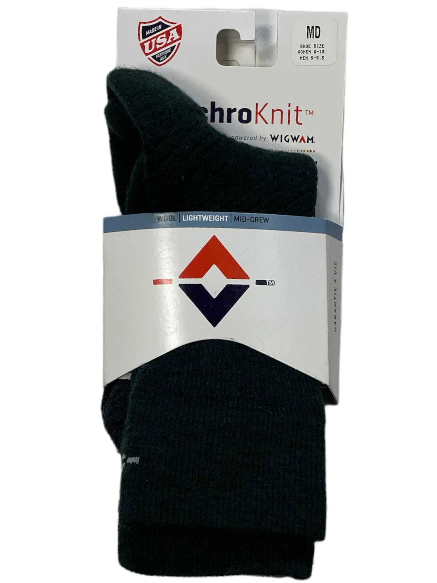Wigwam Trail Junkie Light Mid Crew Sock sold by Out&Back Outdoor