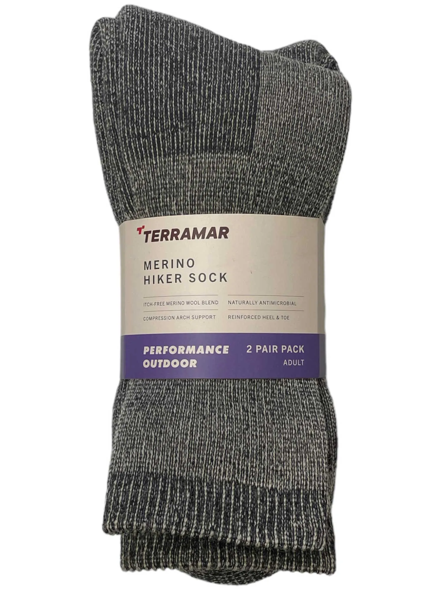 Terramar Merino Hiker Sock 2 Pack sold by Out&Back Outdoor product image thumbnail 2