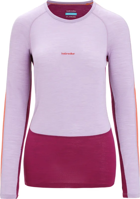 Icebreaker Womens 125 Zoneknit LS Crewe sold by Out&Back Outdoor