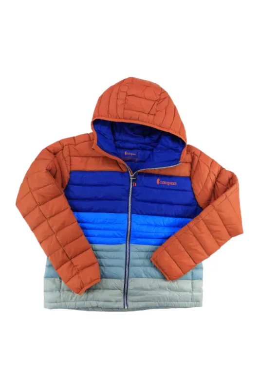 Cotopaxi Women's Fuego Down Hooded Colorblock Jacket sold by Out&Back Outdoor