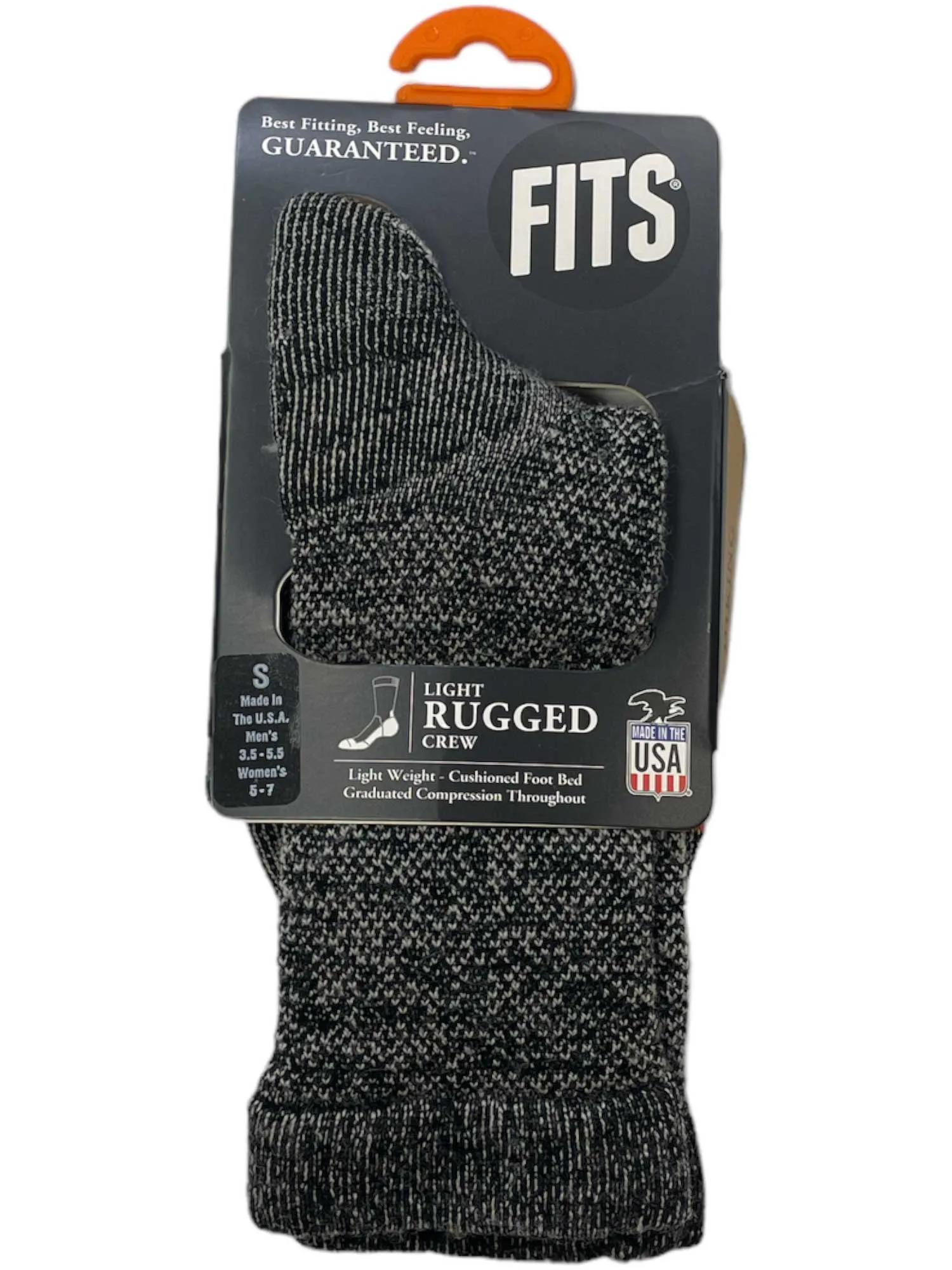 Fits Light Rugged Crew Sock sold by Out&Back Outdoor