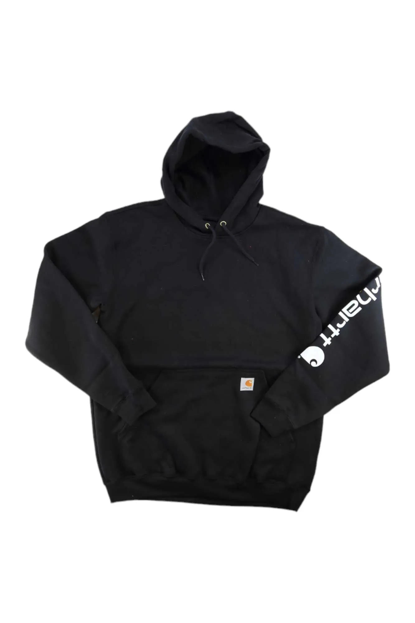 Carhartt Men's Midweight Signature Sleeve Logo Hooded Sweatshirt sold by Out&Back Outdoor product image thumbnail 2