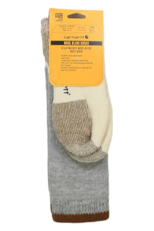 Carhartt Men's Heavyweight Wool Blend Boot Sock sold by Out&Back Outdoor