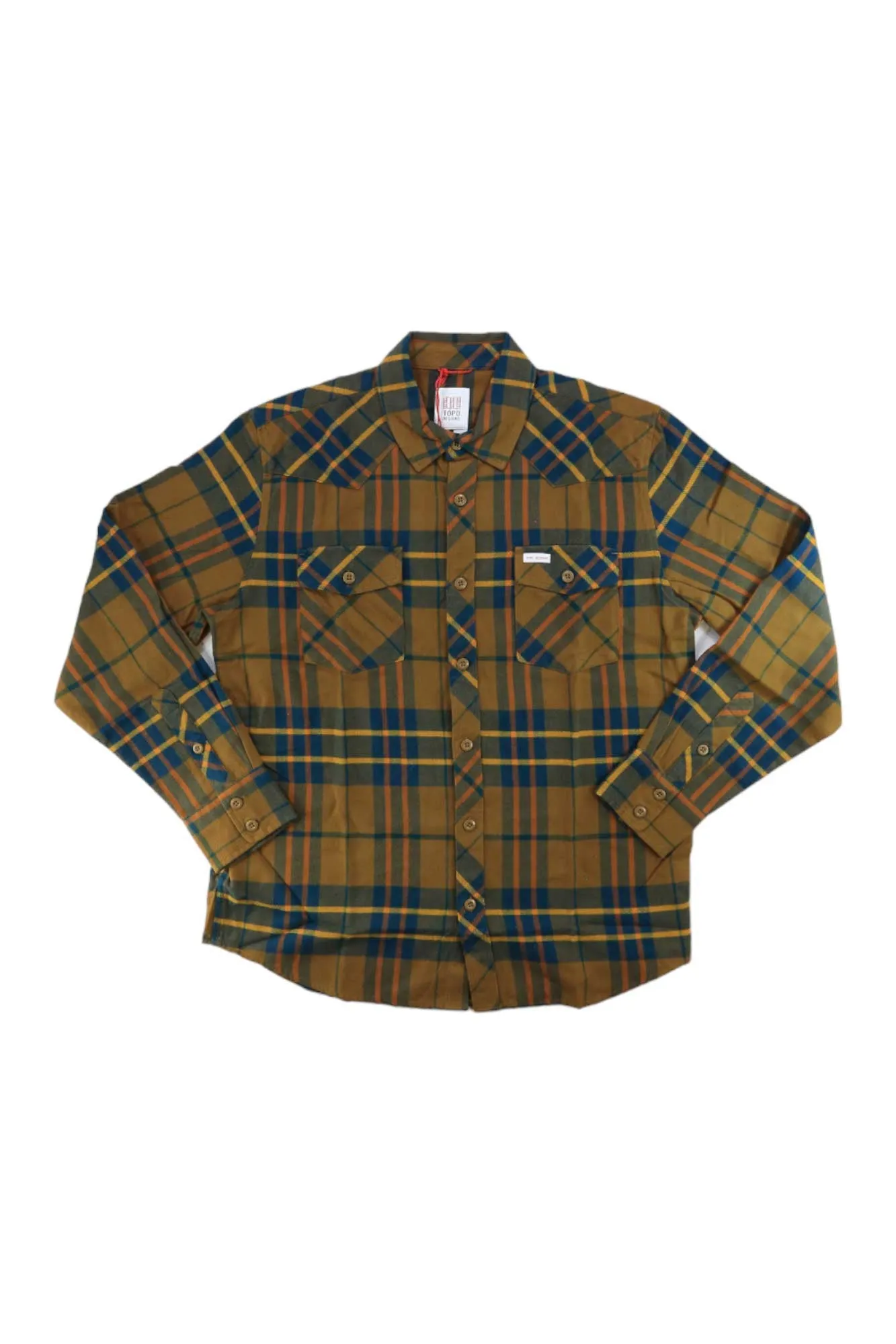 Topo Designs Mens Mountain Shirt Plaid sold by Out&Back Outdoor product image thumbnail 2