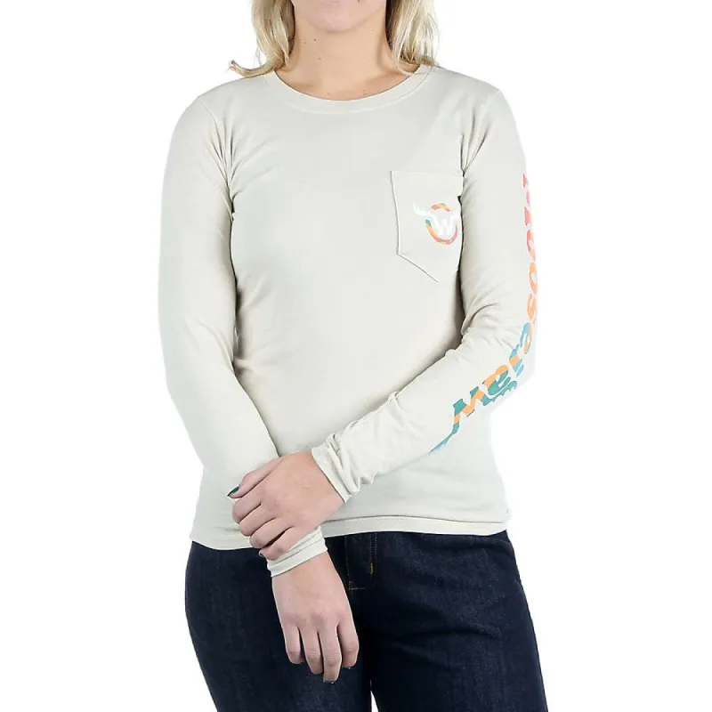 Moosejaw Womens Groovy Critter LS Pocket Tee sold by Out&Back Outdoor