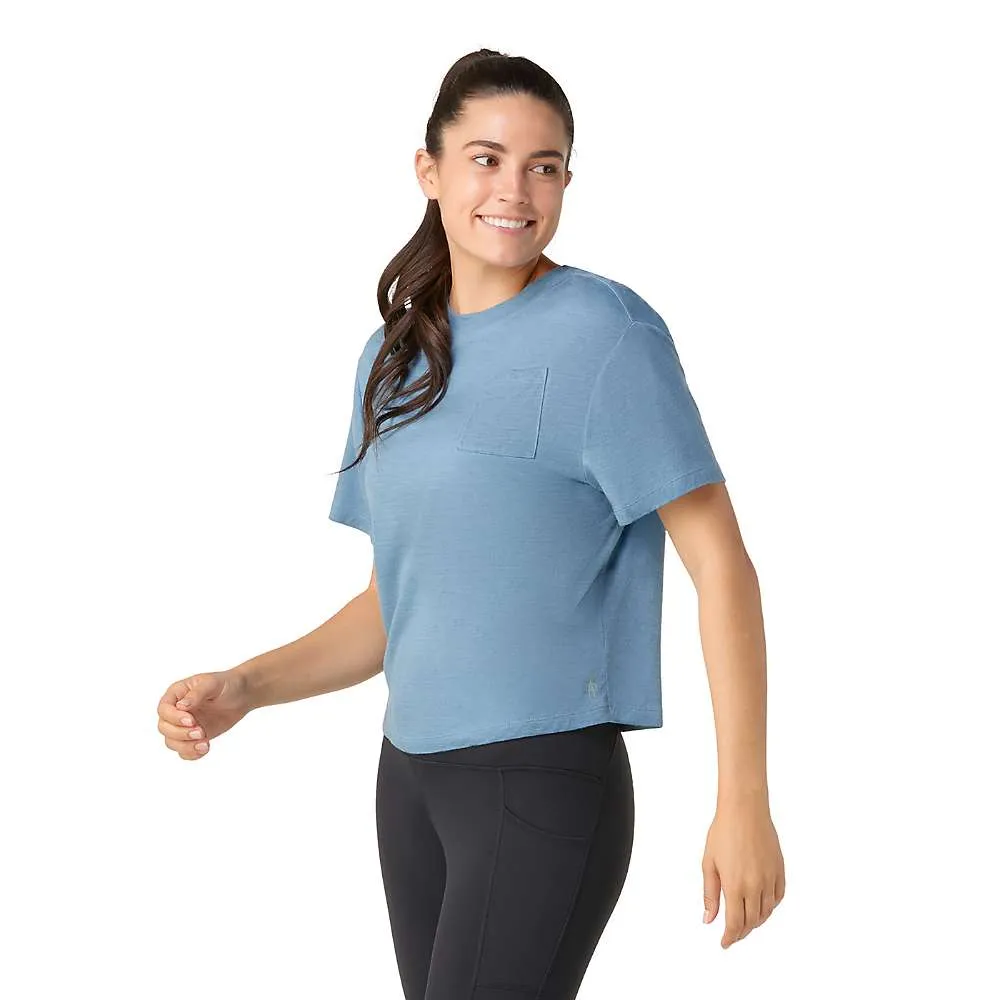 Smartwool Women's Merino Cropped SS Tee sold by Out&Back Outdoor