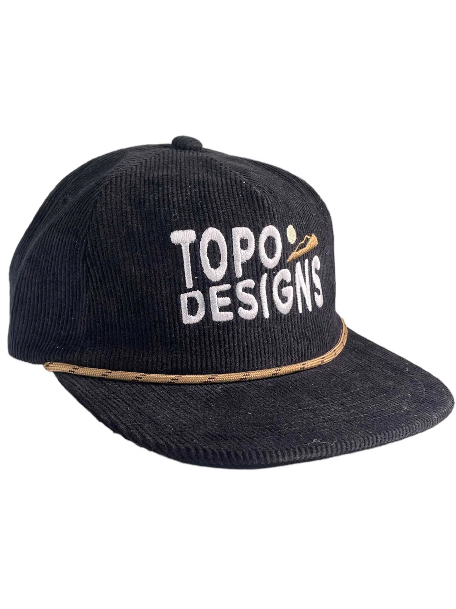 Topo Designs Corduroy Trucker Hat - Sunrise sold by Out&Back Outdoor