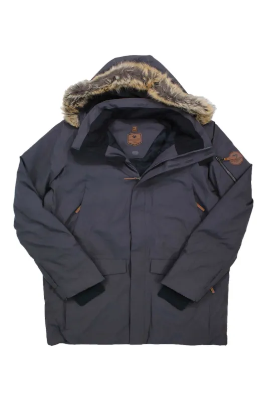 Obermeyer Mens Ridgeline Jacket with Faux Fur made by Obermeyer