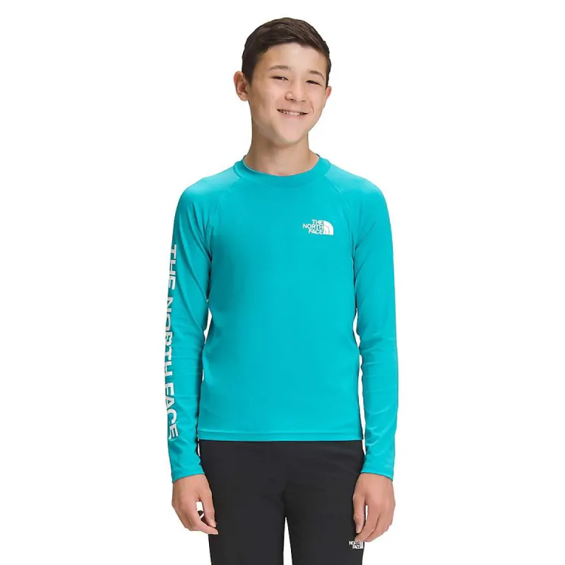 The North Face Boys Amphibious LS Sun Tee sold by Out&Back Outdoor