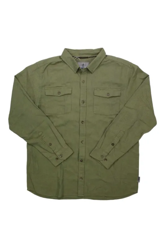 Royal Robbins Men's Bristol Organic Cotton Twill LS sold by Out&Back Outdoor