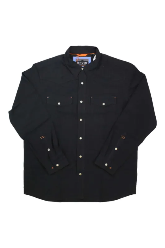 Orvis Men's Tech Chambray Western Shirt sold by Out&Back Outdoor