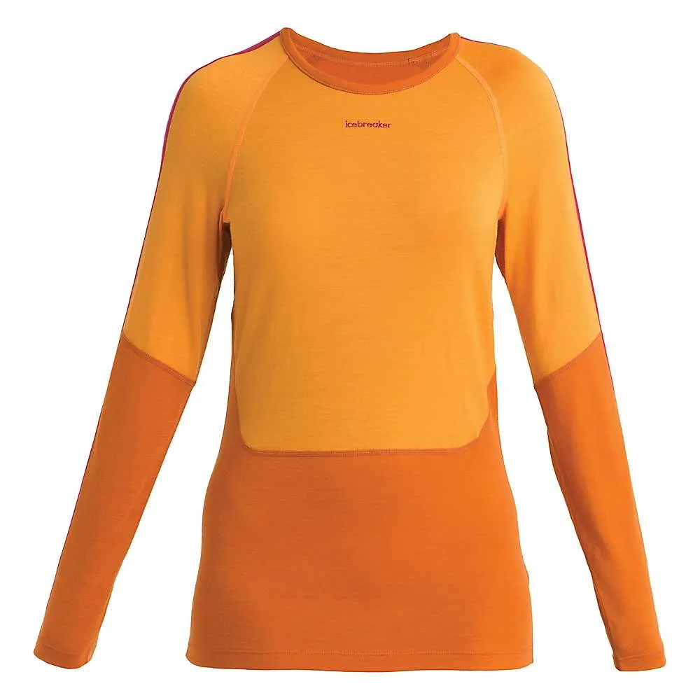 Icebreaker Women's Merino 200 Sonebula Crewe LS Top sold by Out&Back Outdoor