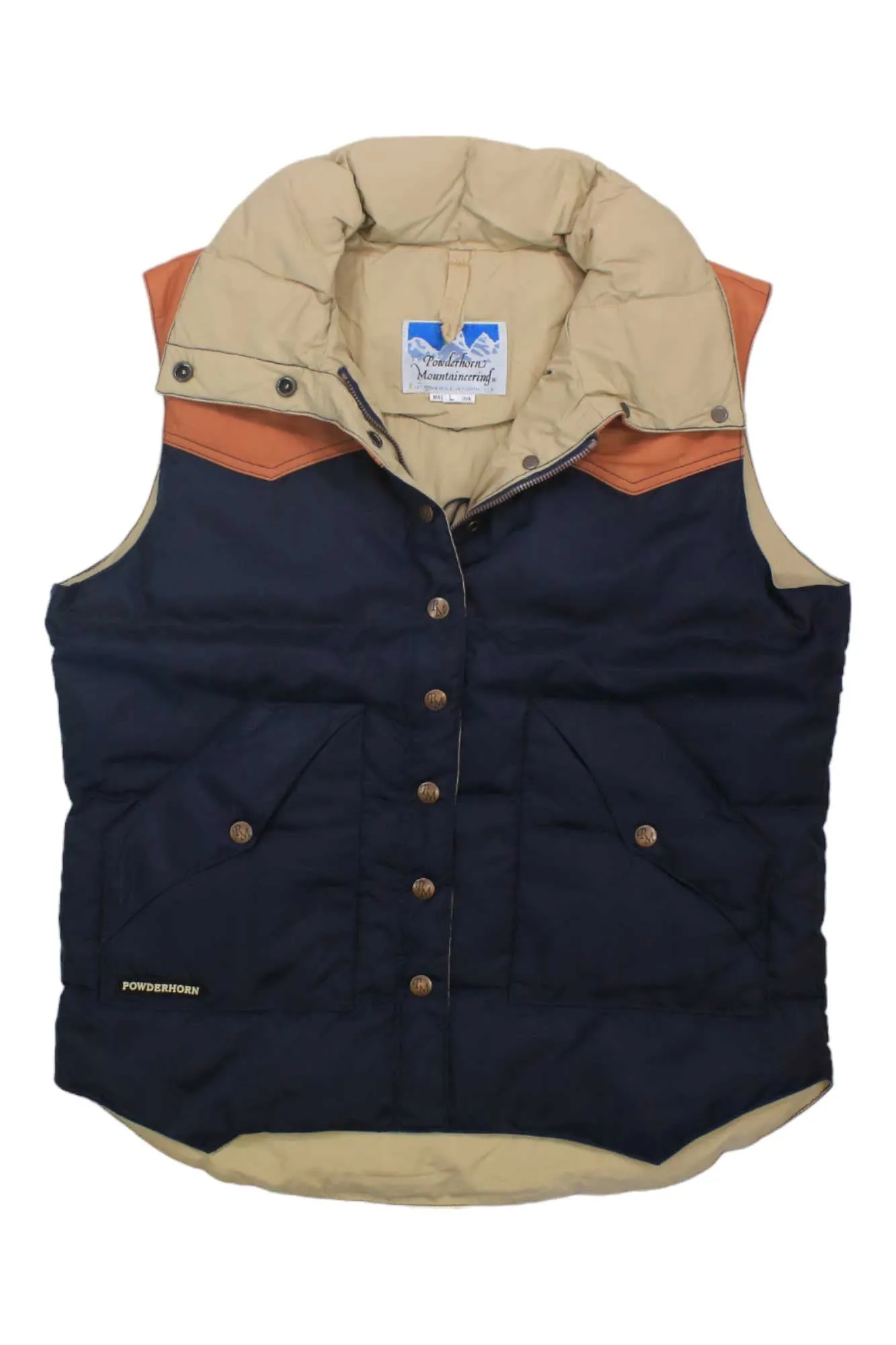 Powderhorn Women's The Original Leather Vest sold by Out&Back Outdoor