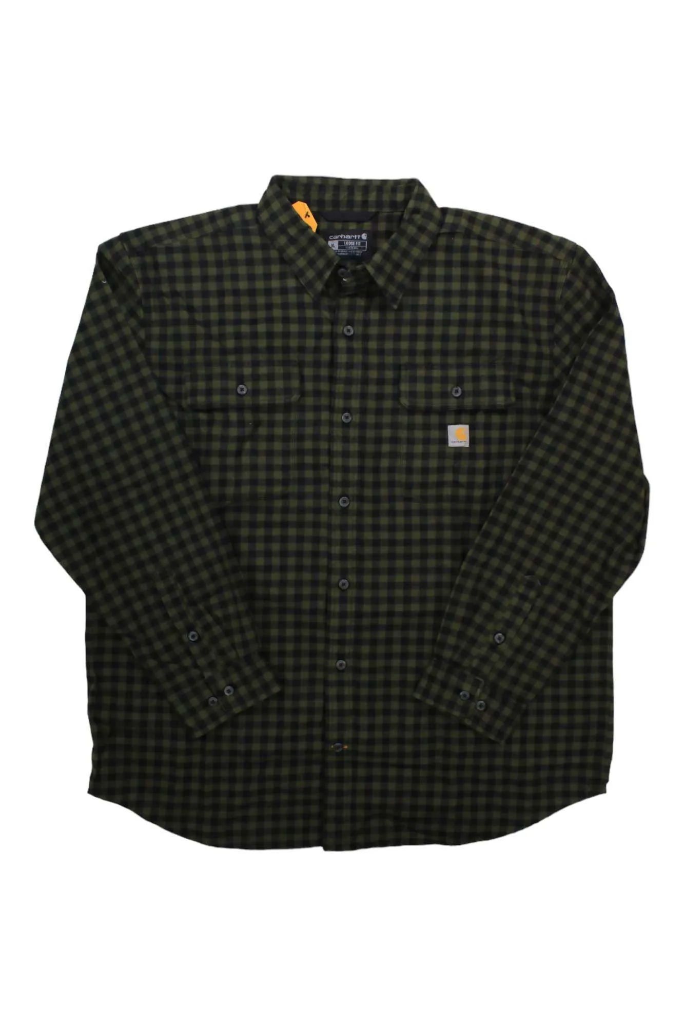 Carhartt Men's Loose Fit Heavyweight Flannel LS Plaid Shirt sold by Out&Back Outdoor product image thumbnail 2