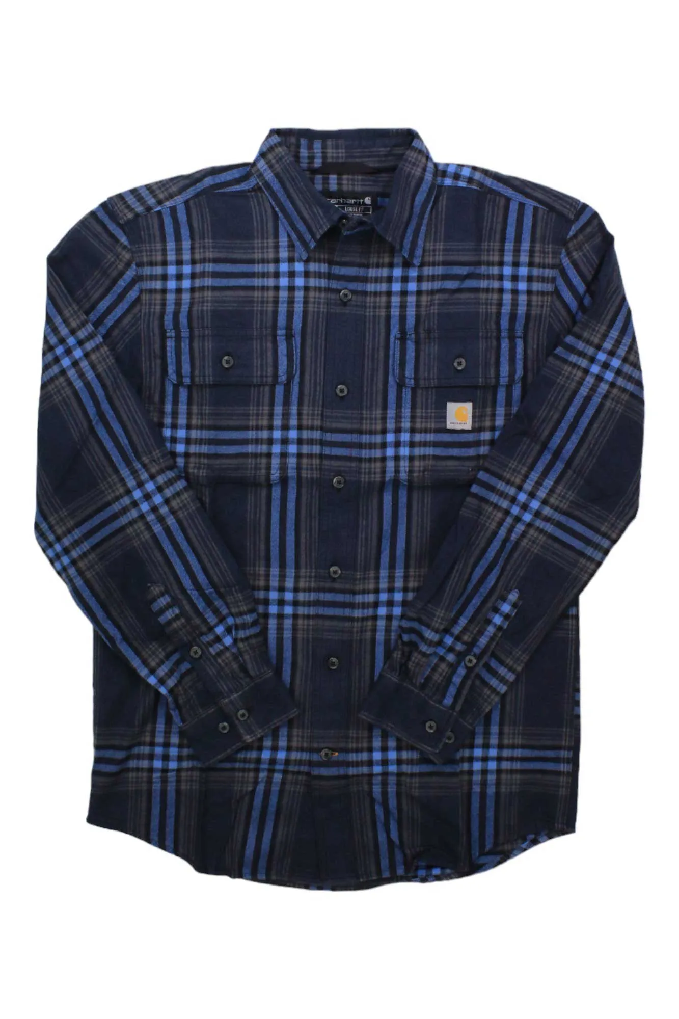 Carhartt Men's Loose Fit Heavyweight Flannel LS Plaid Shirt sold by Out&Back Outdoor product image thumbnail 3