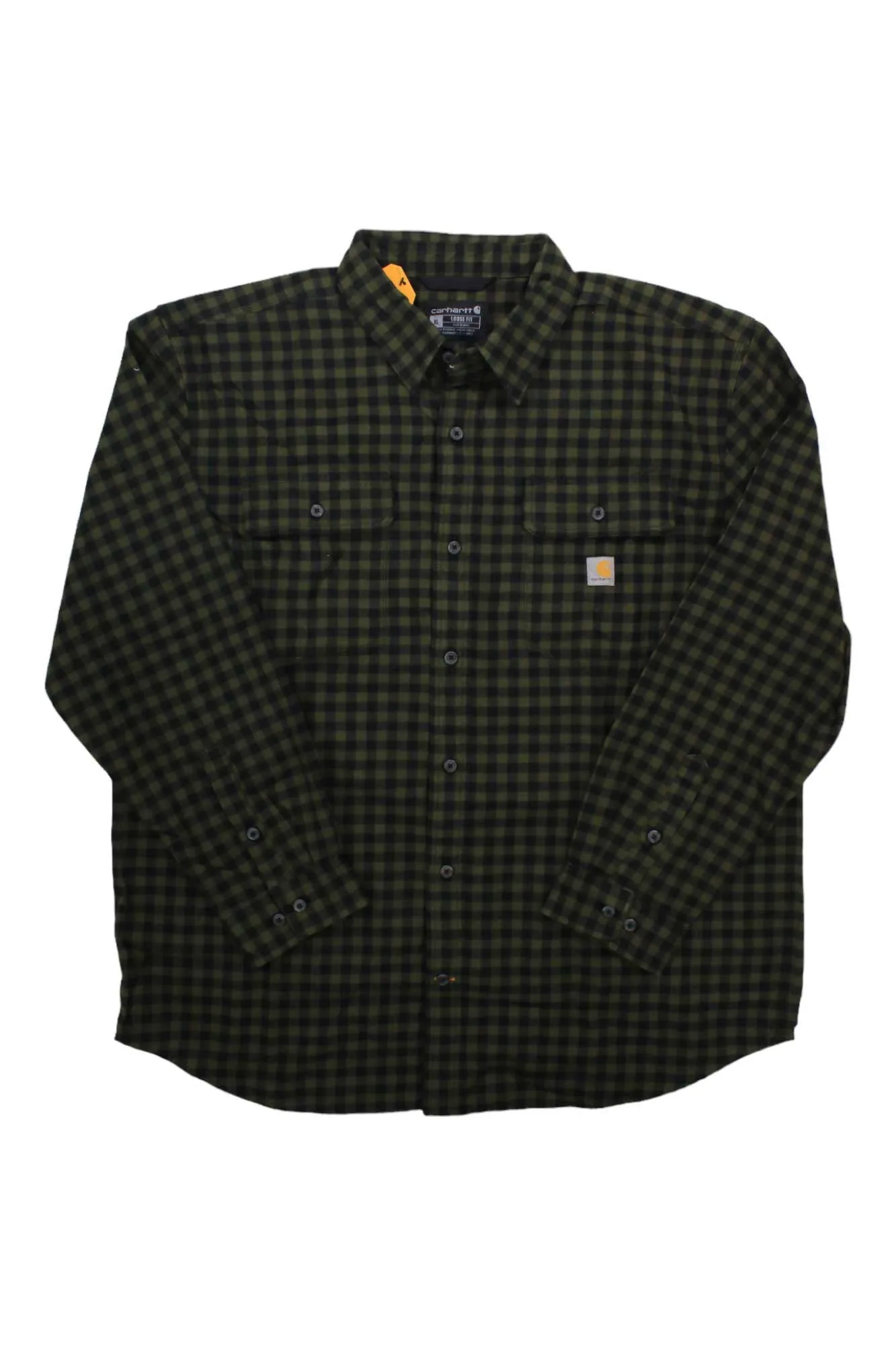 Carhartt Men's Loose Fit Heavyweight Flannel LS Plaid Shirt sold by Out&Back Outdoor