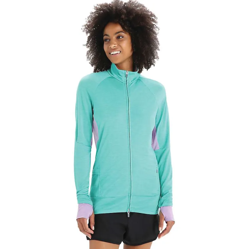 Icebreaker Women's ZoneKnit LS Zip Jacket sold by Out&Back Outdoor