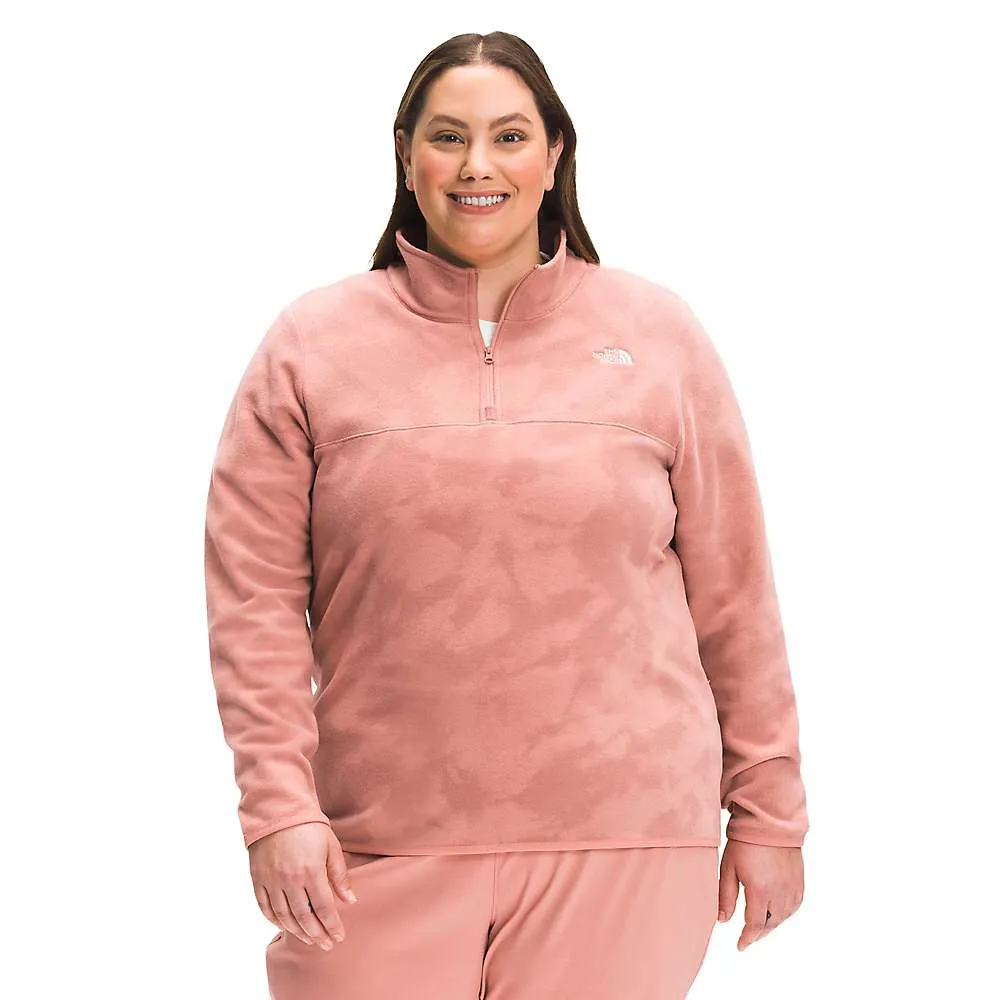 The North Face Women's Printed Plus Tka Glacier 1/4 Zip Jacket sold by Out&Back Outdoor