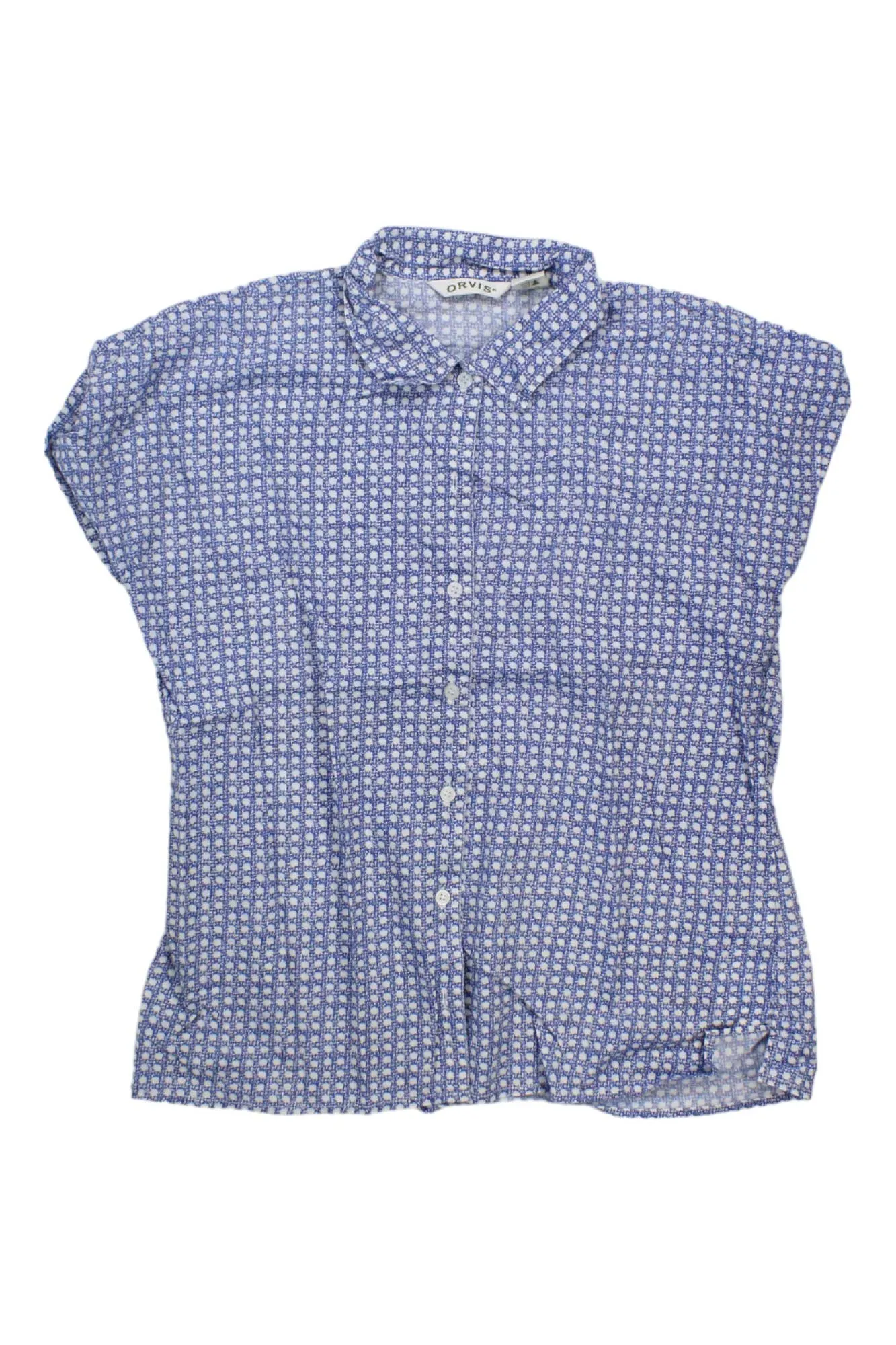 ORVIS WOMENS EASY PRINT SHORT SLEEVE CAMP SHIRT sold by Out&Back Outdoor