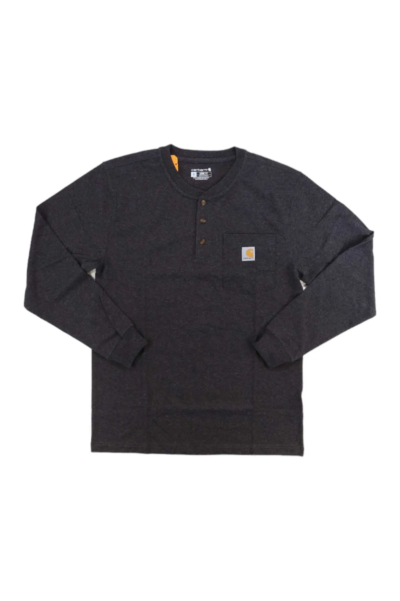 Carhartt Men's Workwear Pocket Long Sleeve Henley Top sold by Out&Back Outdoor product image thumbnail 2