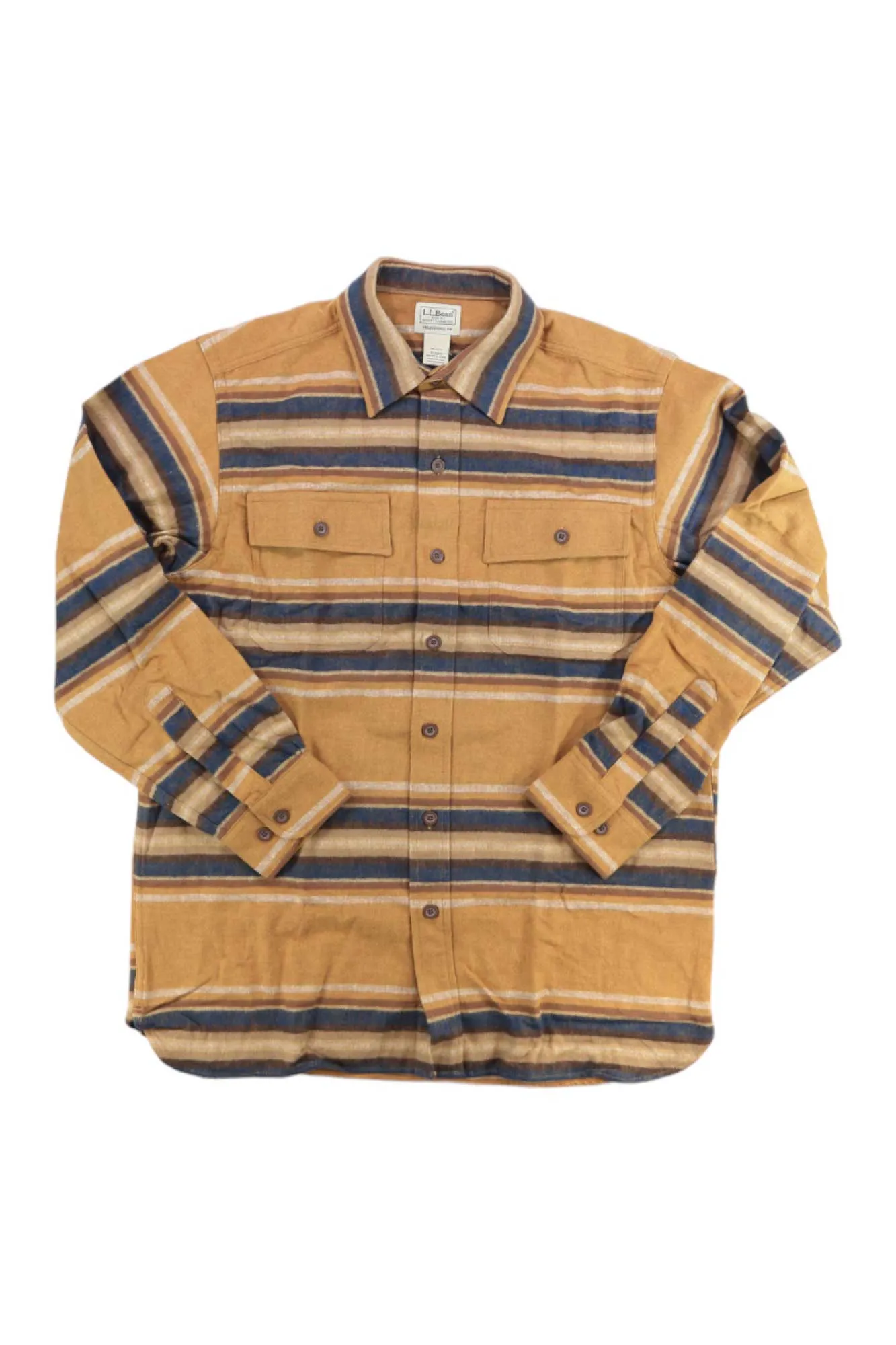 L.L.Bean Mens Chamois Stripe Shirt sold by Out&Back Outdoor product image thumbnail 3