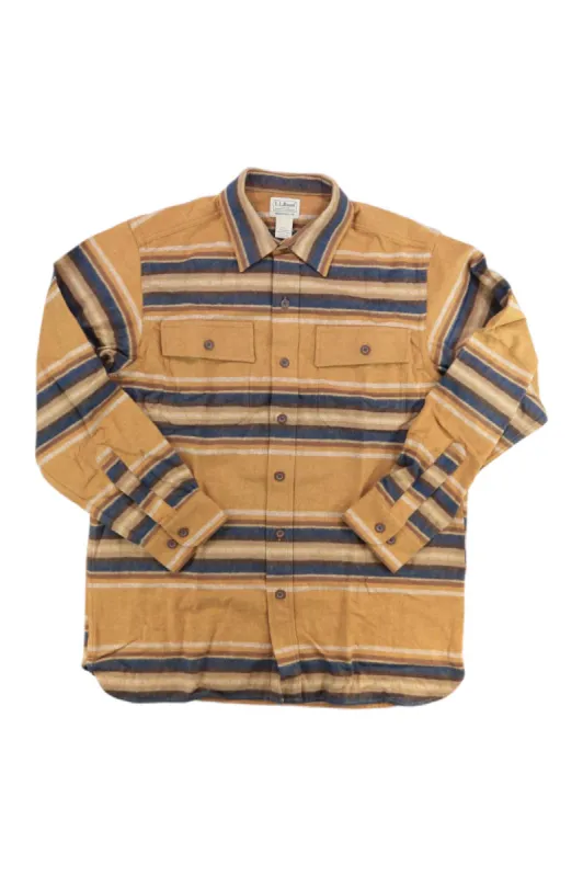 L.L.Bean Mens Chamois Stripe Shirt sold by Out&Back Outdoor