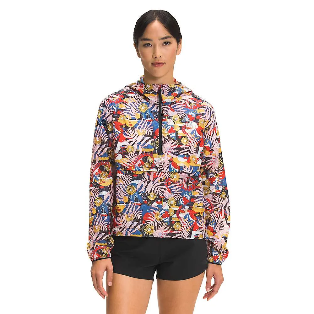 The North Face Women's Printed Windy Peak Anorak sold by Out&Back Outdoor