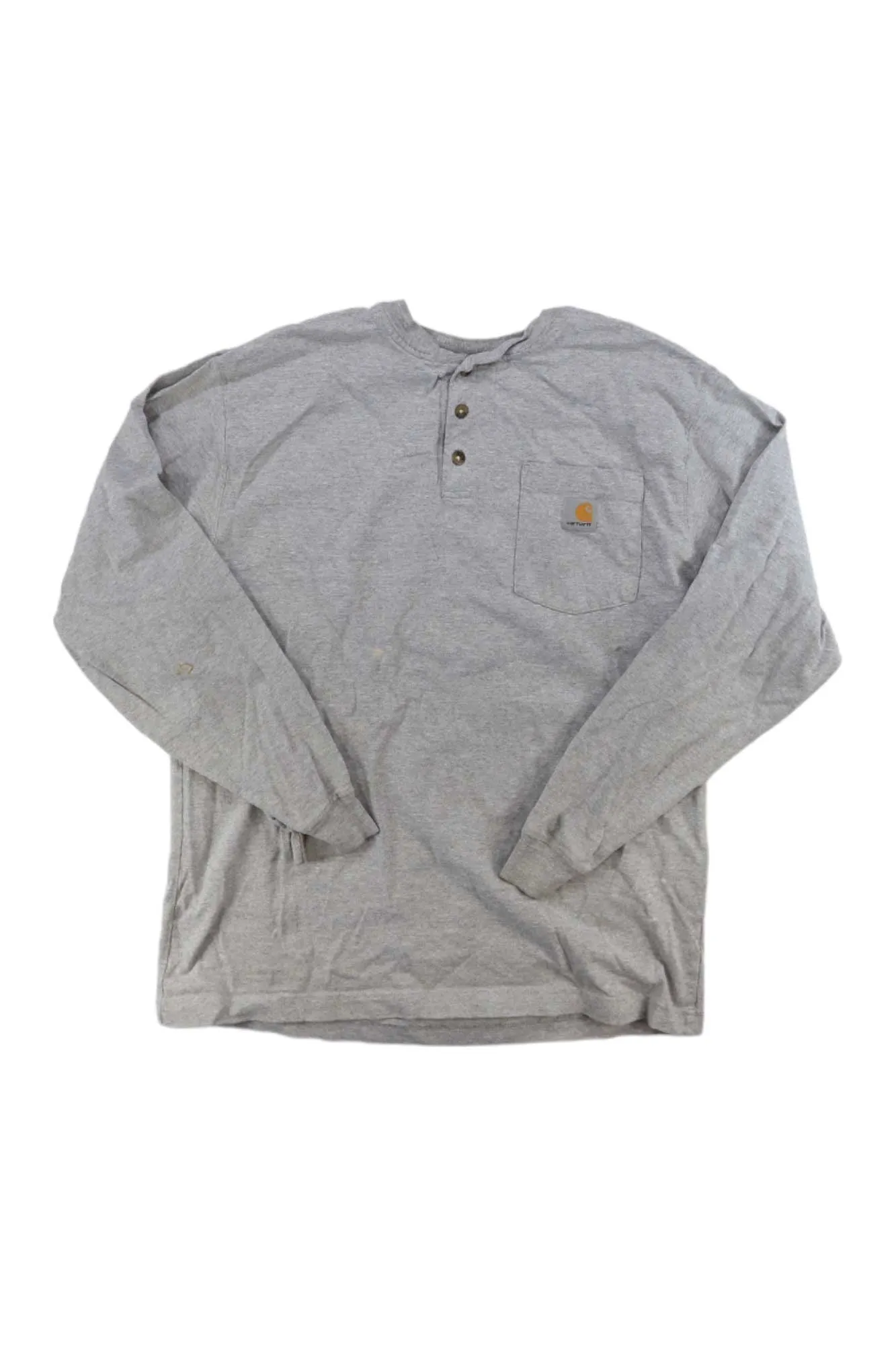 Carhartt Mens Long Sleeve Henley Shirt sold by Out&Back Outdoor