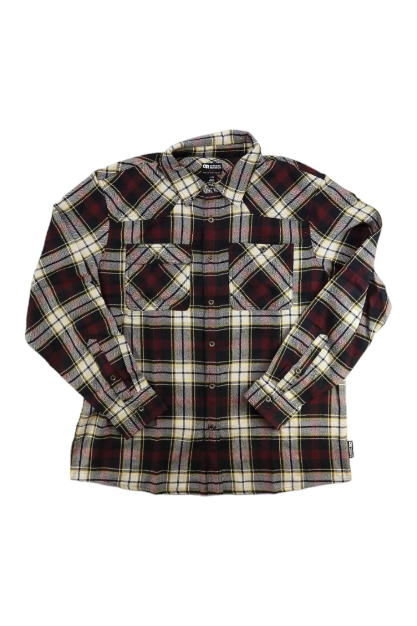 Outdoor Research Mens Feedback Flannel Shirt sold by Out&Back Outdoor