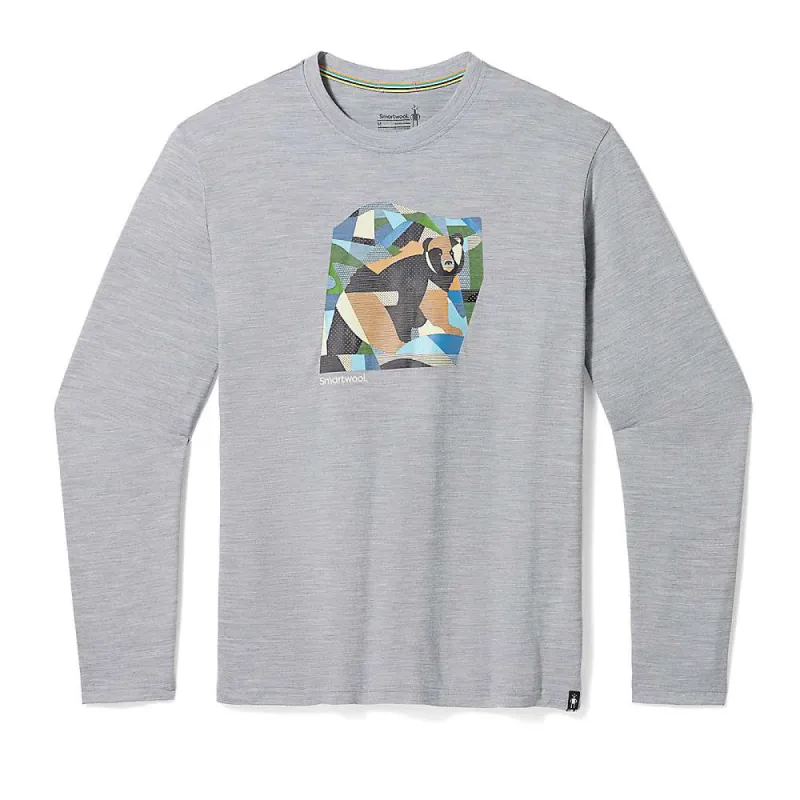 Smartwool Bear Country Graphic LS Tee sold by Out&Back Outdoor