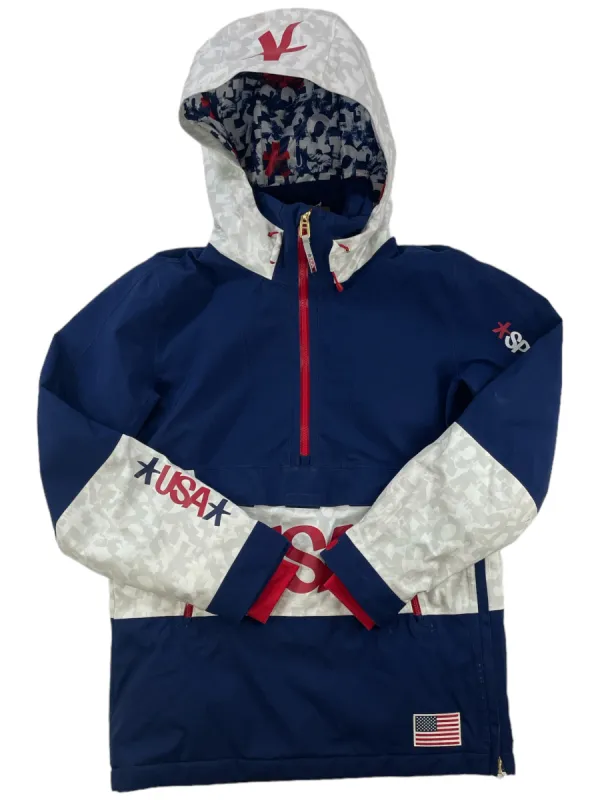 Womens Team USA Insulated Anorak Jacket made by Spyder