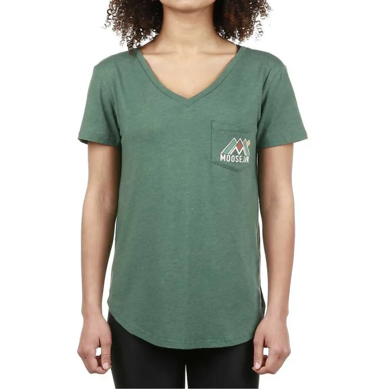 Moosejaw Womens Club Sandwich Flowy V-Neck SS Pocket Tee sold by Out&Back Outdoor