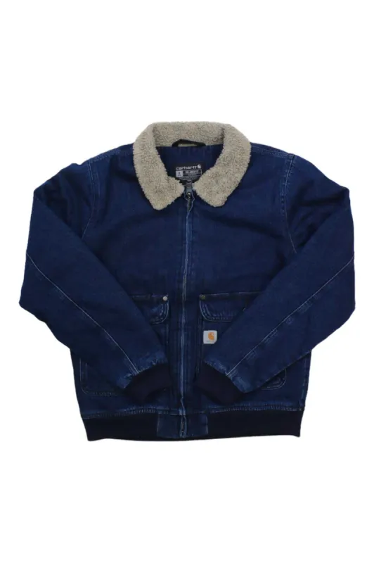 Carhartt Womens Relaxed Fit Denim Sherpa-Lined Jacket sold by Out&Back Outdoor