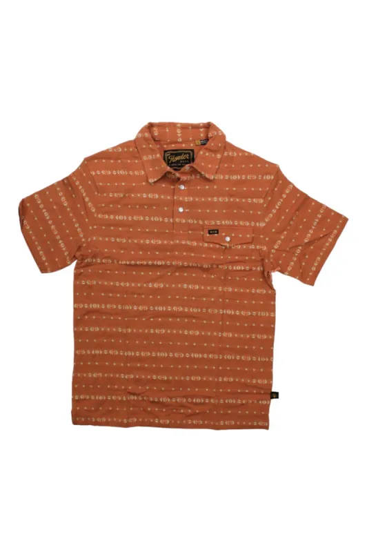Howler Brothers Mens Ranchero Jacquard Polo sold by Out&Back Outdoor