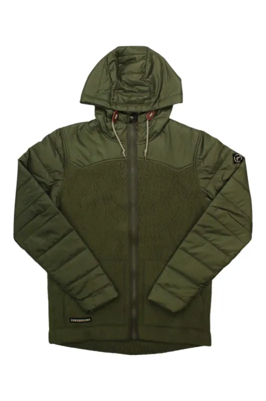 Powderhorn Men's Hybrid Sherpa Jacket sold by Out&Back Outdoor