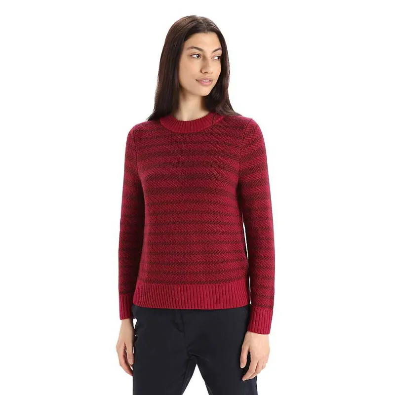 Icebreaker Women's Waypoint Crewe Sweater sold by Out&Back Outdoor