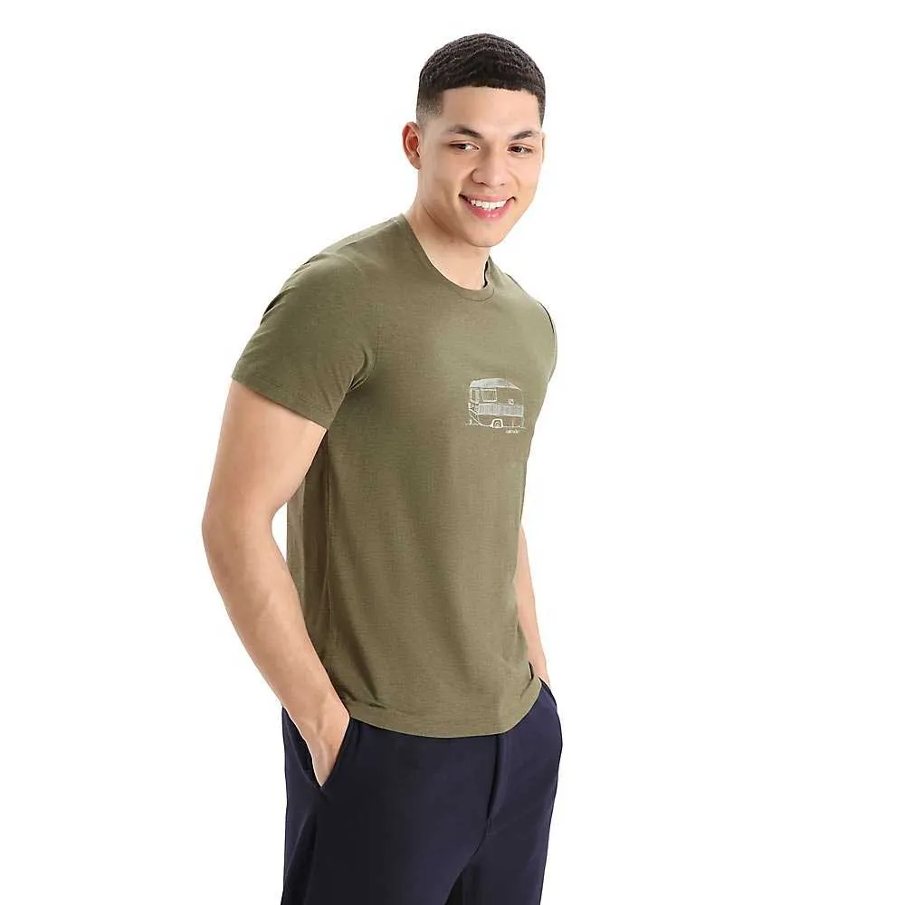 Icebreaker Men's Central Classic SS Tee - IB Caraven sold by Out&Back Outdoor
