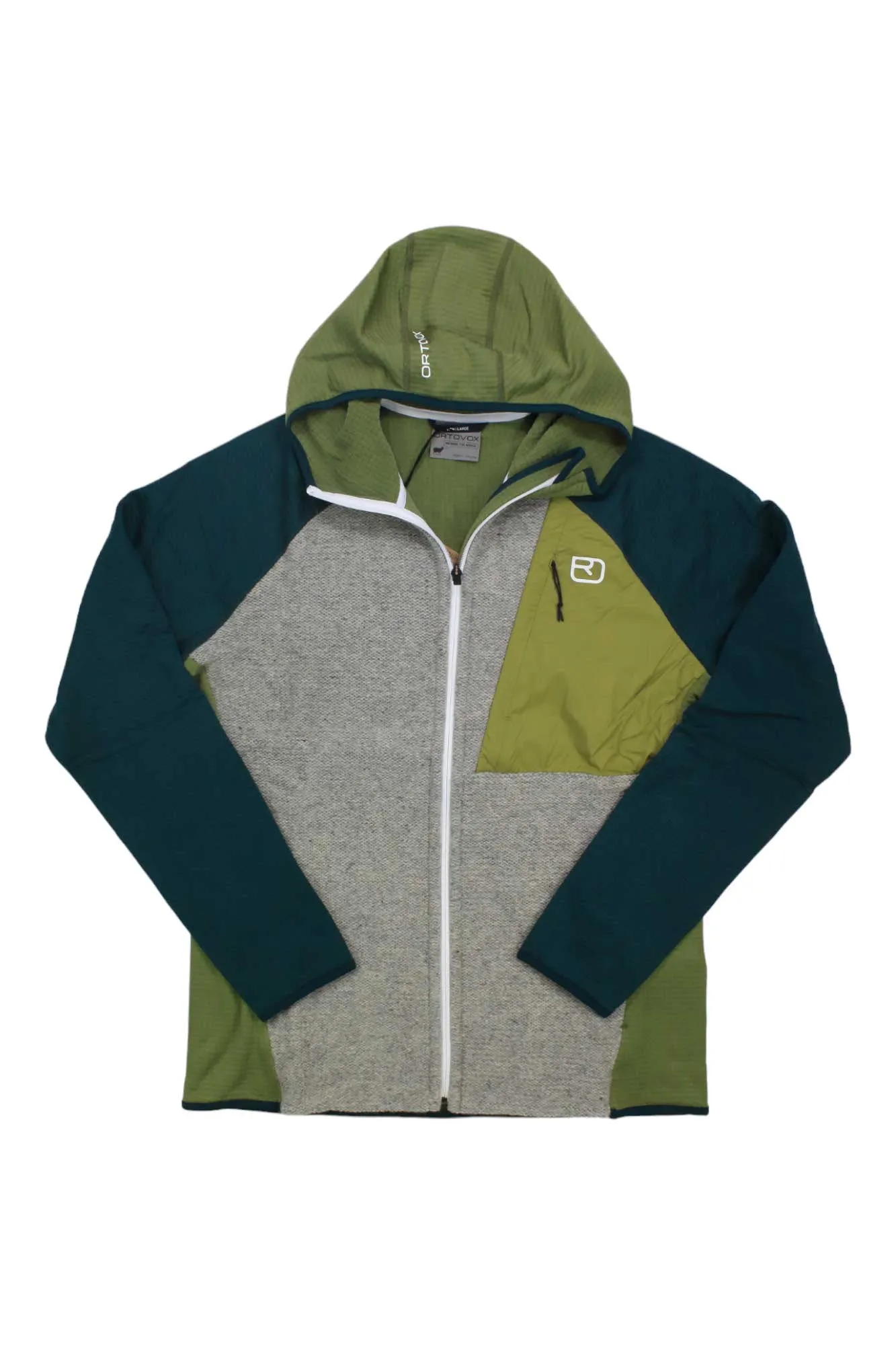 Ortovox Mens Classic Fleece GP Knit Hoody sold by Out&Back Outdoor product image thumbnail 2