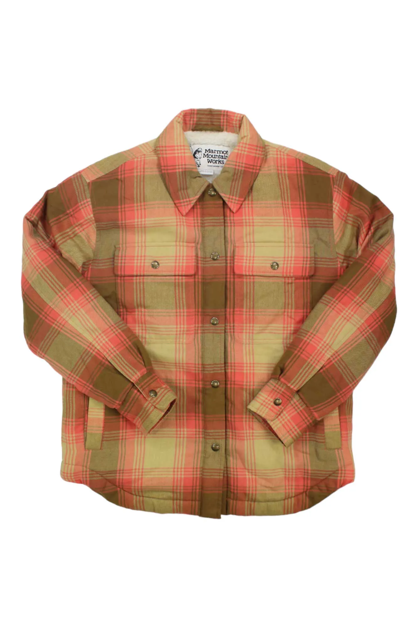 Marmot Womens Ridgefield Sherpa Flannel Jacket sold by Out&Back Outdoor product image thumbnail 5