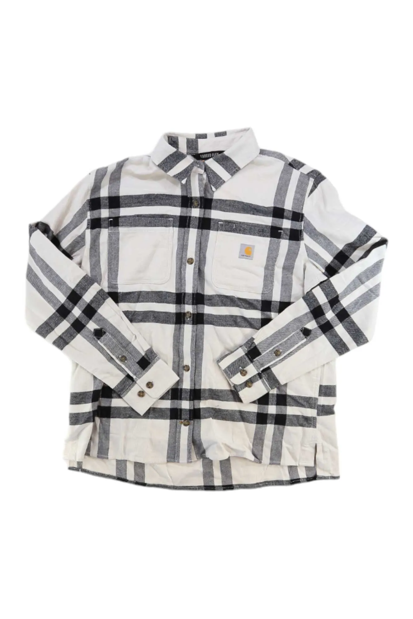 Carhartt Womens Rugged Flex Loose Fit Midweight Flannel LS Plaid Shirt sold by Out&Back Outdoor product image thumbnail 2