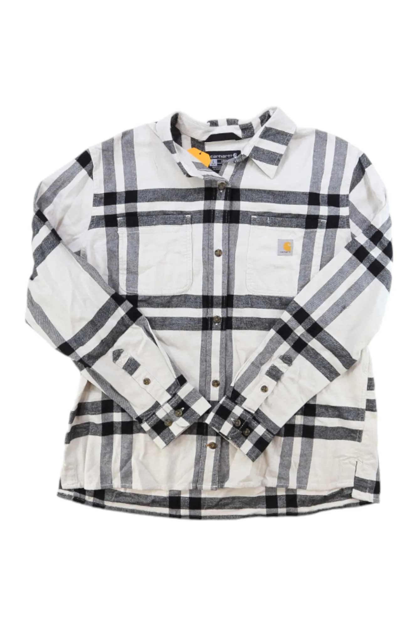 Carhartt Womens Rugged Flex Loose Fit Midweight Flannel LS Plaid Shirt sold by Out&Back Outdoor product image thumbnail 5