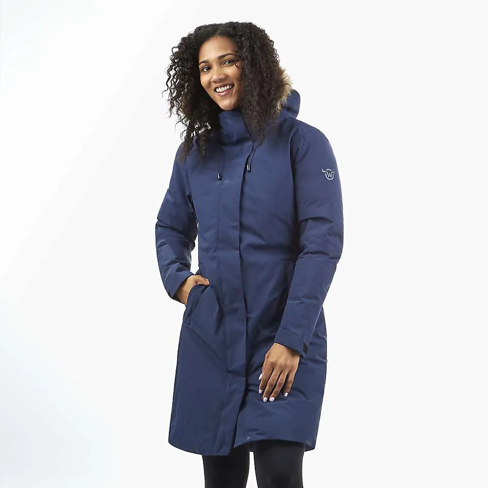 Moosejaw Womens Hooded Down Parka sold by Out&Back Outdoor