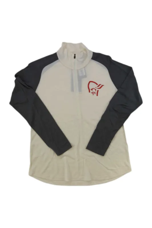 Norrona Womens Pureull Zip Neck Top sold by Out&Back Outdoor