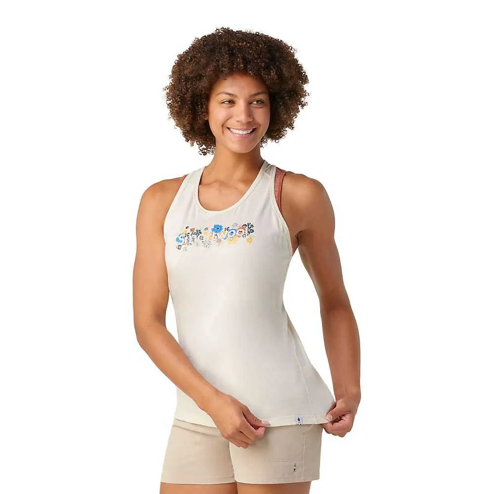 Smartwool Womens Floral Meadow Graphic Tank sold by Out&Back Outdoor product image thumbnail 5
