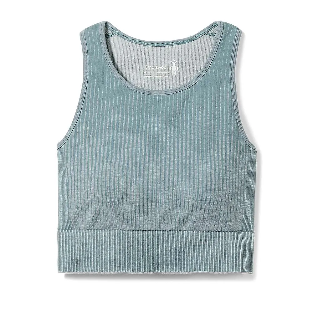 Smartwool Womens Intraknit Crop Bra sold by Out&Back Outdoor