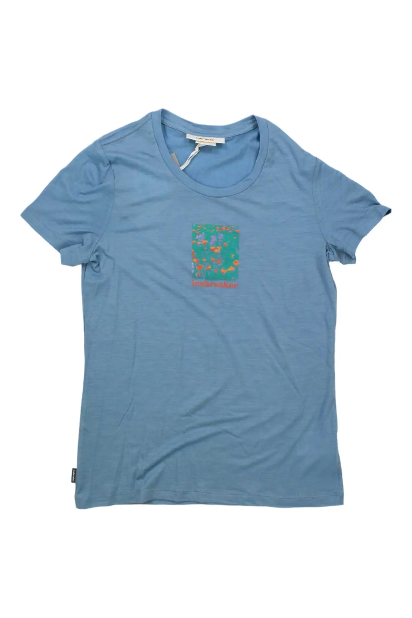 Icebreaker Womens Tech Lite II SS Tee - Wildflower Bloom sold by Out&Back Outdoor product image thumbnail 2