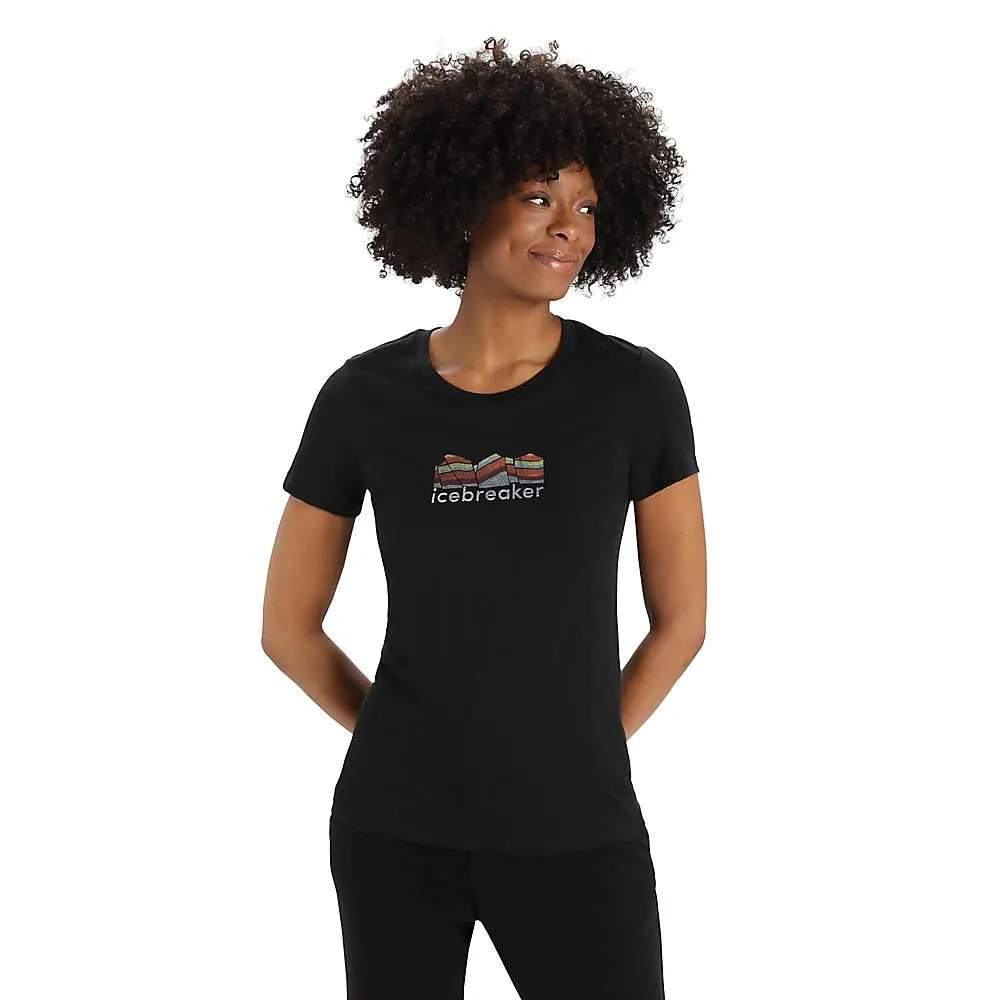 Icebreaker Womens Tech Lite II SS Tee - Mountain Geology sold by Out&Back Outdoor