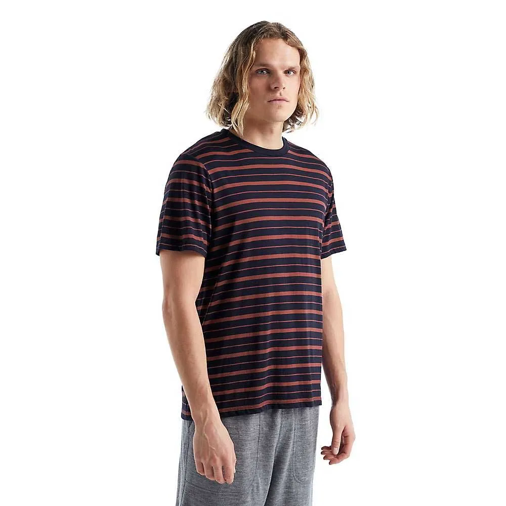 Icebreaker Mens Wave SS Stripe Tee sold by Out&Back Outdoor product image thumbnail 5