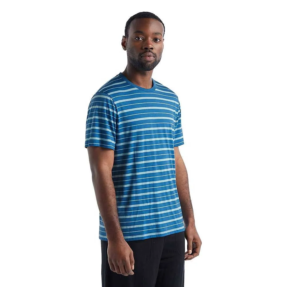 Icebreaker Mens Wave SS Stripe Tee sold by Out&Back Outdoor product image thumbnail 2