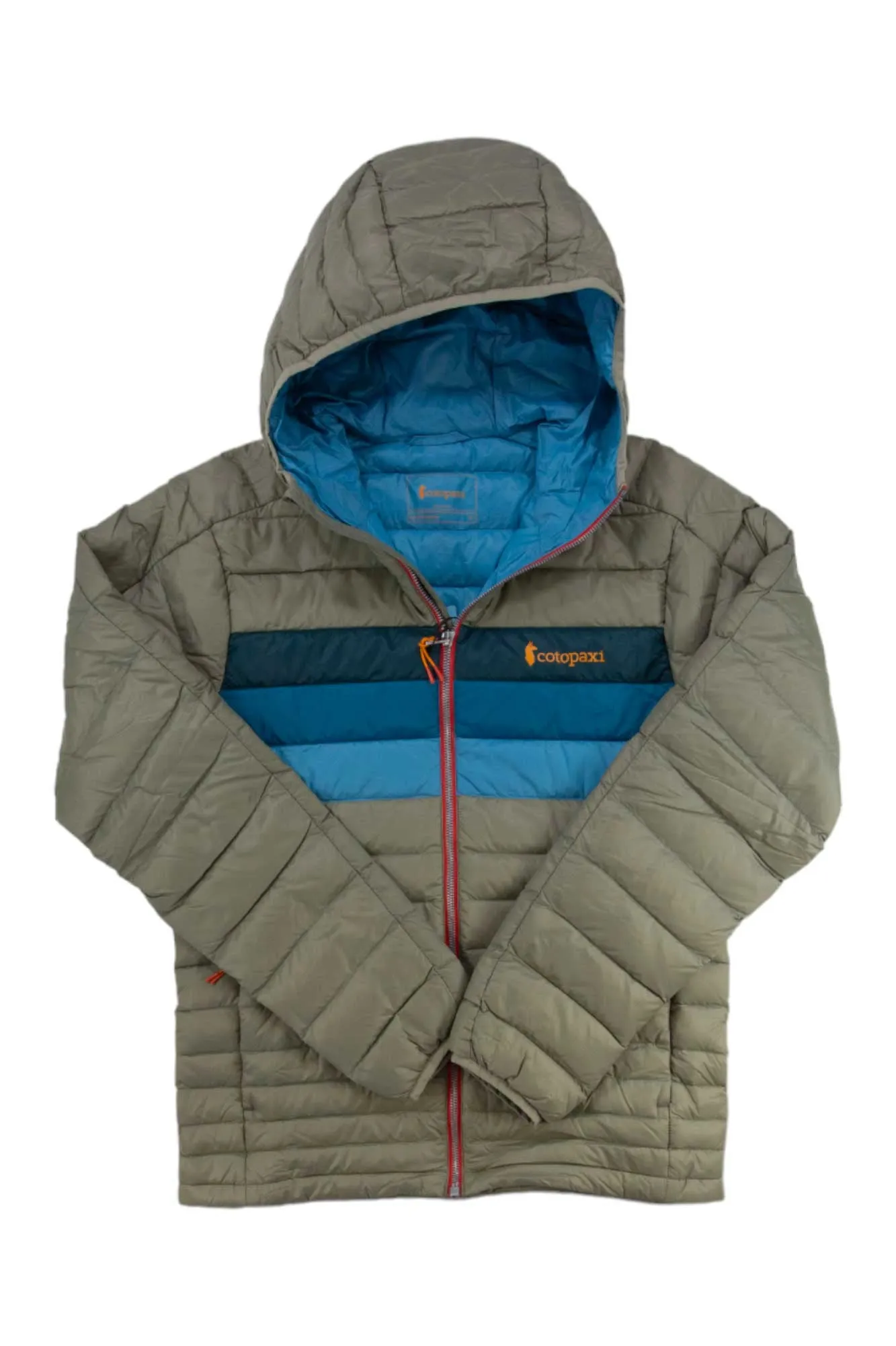 Cotopaxi Mens Fuego Down Hooded Jacket sold by Out&Back Outdoor